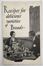 Receitas para deliciosas variedades de pães, pães e bolos de café Fleischmann 1928 comprar usado  Enviando para Brazil