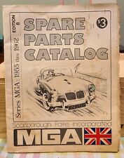 Repuestos Scarborough Faire serie MG MGA 1955 a 1962 edición catálogo 8 segunda mano  Embacar hacia Mexico