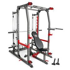 Marcy Pro Smith Machine Weight Bench Home Gym Workout Training System(For Parts) for sale  Lincoln