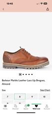 barbour brogue shoes for sale  LIVERPOOL