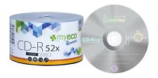 Paquete de 50 discos multimedia grabables con logotipo económico MyEco CD-R CDR 52X 700 MB 80 min segunda mano  Embacar hacia Argentina