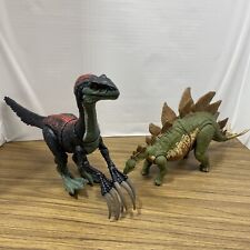 Jurassic World Dominion Therizinosaurus Sound Slashin' Dinosaur & Stegasaurus for sale  Shipping to South Africa