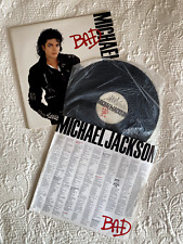 Michael Jackson - Bad VINYL LP 1987 1º épico de prensagem / EX / VINTAGE COMO-NOVO comprar usado  Enviando para Brazil