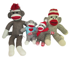 Sock monkey plush for sale  Willowbrook