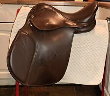 Brown leather saddle. for sale  HOPE VALLEY