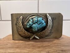 turquoise money clip for sale  Columbiana