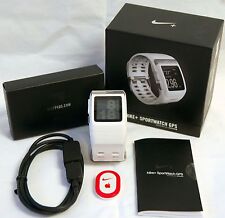 Nike+ Plus Foot Sensor Pod GPS Sport Watch Blanco/Plata TomTom fitness runner -B, usado segunda mano  Embacar hacia Mexico