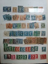 Collection timbres d'occasion  Orgères-en-Beauce