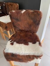 cowhide stools for sale  STAMFORD