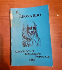 Leonardo almanacco educazione usato  Genova