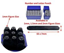 Number letter punch for sale  Shipping to Ireland