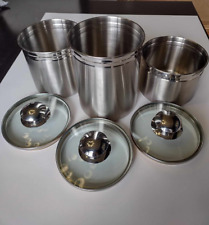 stainless steel canister for sale  Shipping to Ireland