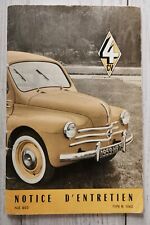 Entretien renault 4cv d'occasion  Indre