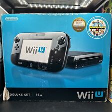 Console Nintendo Wii U 32GB conjunto luxo - Preto comprar usado  Enviando para Brazil