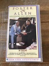 Foster And Allen Souvenirs And Memories VHS Video 18 Tracks Tested segunda mano  Embacar hacia Mexico