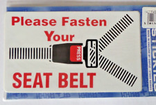 Please fasten seatbelt for sale  BRIDGWATER