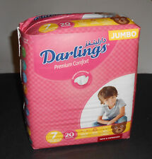 Used, Darlings Baby Diapers Size 7 24-36kg Up To 80 lbs Child Bedwetting Boy Girl for sale  Shipping to South Africa