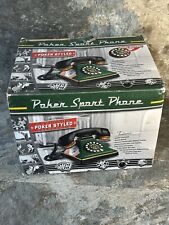 Poker Styled Texas Holdem Telephone Poker Table Sport Phone Corded New Open Box, used for sale  Shipping to South Africa