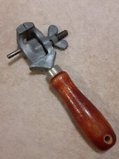 Vintage Hand Vice W Wood Handle Blacksmith, jewelers, Fly Tying, Silver, Tinners for sale  Shipping to South Africa