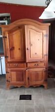 tv cabinet solid oak for sale  Mountain Grove