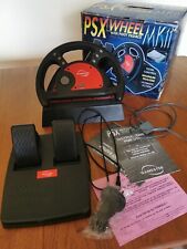 PlayStation 1 Gamester PSX Steering Wheel And Pedals Boxed for sale  Shipping to South Africa