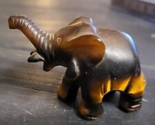 Figur elefant tigerauge gebraucht kaufen  Berlin