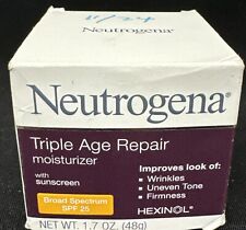 neutrogena triple age repair SPF25 HIDRATANTE 1,7 oz caixa arranhada comprar usado  Enviando para Brazil