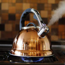 Copper 3.5 Litre Stainless Steel Whistling Kettle Gas Electric & Induction (DE) for sale  Shipping to South Africa
