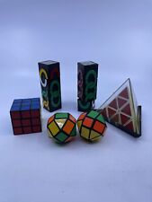 Lote de Rompecabezas Piraminx y Cubo de Cadena De Colección 1981 de Ideal, Cubos de Rubik B2 segunda mano  Embacar hacia Argentina