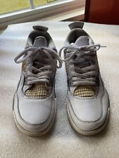 Nike Air Jordan 4 Retro “White Oreo” BQ7669-100 Boys Preschool Sneaker Size 2Y comprar usado  Enviando para Brazil