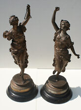 Paire statuettes musiciennes d'occasion  Confolens