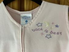 Saco de dormir HALO bebê menina 0-6 meses algodão rosa com zíper cobertor vestível swaddle comprar usado  Enviando para Brazil