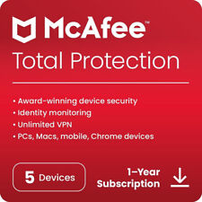 Mcafee total protection for sale  LEICESTER