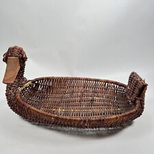 Vintage wicker rattan for sale  PLYMOUTH