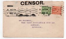 1915 censor cover for sale  DUNFERMLINE