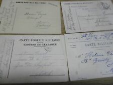Cpa lettres militaire d'occasion  Rumilly
