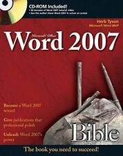 Microsoft word 2007 for sale  UK