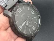 RELÓGIO MASCULINO DE QUARTZO FOSSIL JR1401 CRONÓGRAFO DATA W.R. 5 ATM S/S comprar usado  Enviando para Brazil