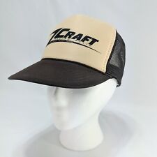 Vtg Z-Craft Racing Boats Frank Zorkan Hat Trucker Snapback Mesh Cap 80/90s Brown for sale  Shipping to South Africa