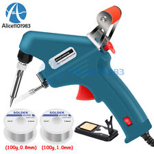 60W Electronic Welding Soldering Iron Set Auto Tin Feeding Machine Repair Tool for sale  Shipping to South Africa