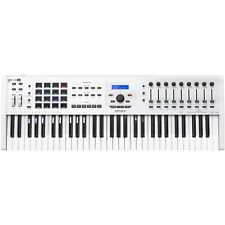 Usado, Arturia KeyLab 61 MKII Deluxe teclado controlador MIDI, 61 teclas, branco comprar usado  Enviando para Brazil