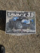 Hpi Racing 4wd Giant Monster Truck Savage 3.5 With Controller Boxed Rare RC Used, used for sale  Shipping to South Africa