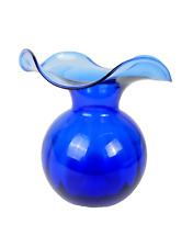Vase cristal bleu d'occasion  Montguyon