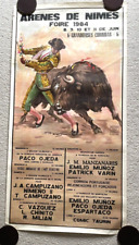 1984 bullfighting poster for sale  Dexter