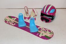 Juego de cascos, botas y gafas de snowboard para muñeca American Girl segunda mano  Embacar hacia Argentina