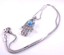 Hamsa judaica necklace for sale  HUNTINGDON