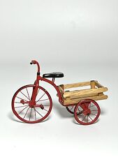 Rara Miniatura Dollhouse artesanal Roy Peters Hecho a Mano Triciclo Carro década de 1980 segunda mano  Embacar hacia Mexico