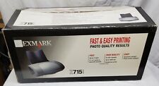 Nuevo en caja - Lexmark - Z715 - Impresora de calidad fotográfica - Caja abierta - Probado sin LEER segunda mano  Embacar hacia Argentina