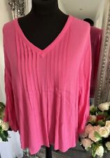 Pink blouse top for sale  WIRRAL