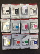 12 X Original Ink Canon iPF5000 iPF6000 / PFI-101 MBK PGY Gy PC PM C M Y R B G segunda mano  Embacar hacia Argentina